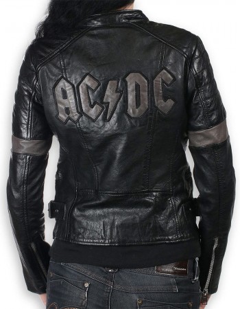 Women’s Megyn AC/DC Leather Jacket
