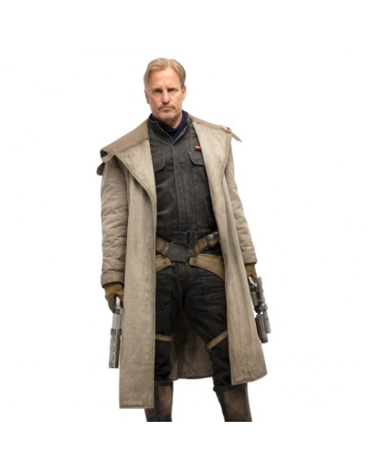 Woody Harrelson Solo A Star Wars Story Tobias Beckett Grey Coat
