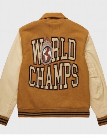 World Champs Homme Femme Letterman Jacket