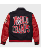 World Champs Homme Femme Letterman Jacket