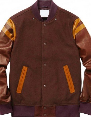 XO, Kitty Anthony Keyvan Wool Bomber Varsity Jacket