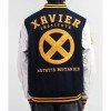 Xavier Institute Black and White Varsity Jacket