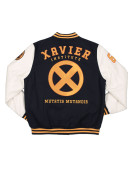 Xavier Institute Black and White Varsity Jacket