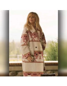 Yellowstone S05 Beth Dutton Pink Printed Coat