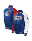 Youth NY Rangers Varsity Satin Jacket