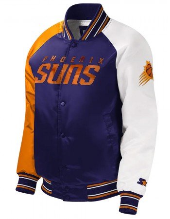 Youth Raglan Phoenix Suns Purple Jacket