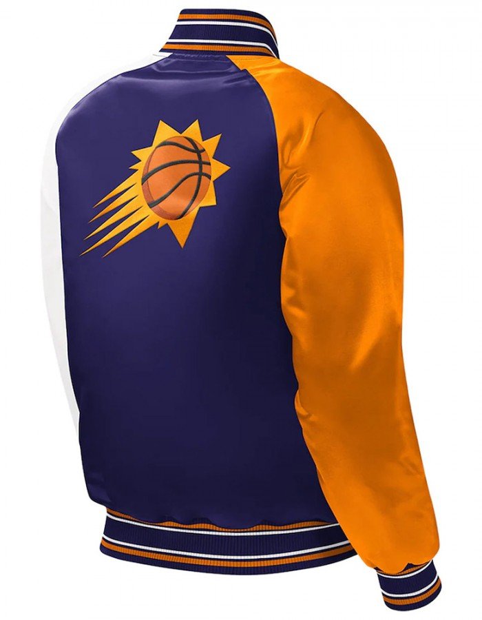 Youth Raglan Phoenix Suns Purple Jacket