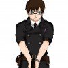 Yukio Okumura Blue Exorcist Wool Black Coat
