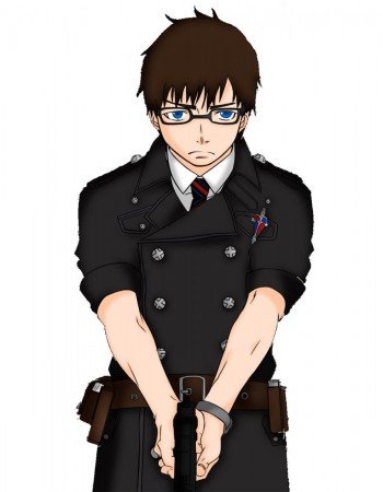 Yukio Okumura Blue Exorcist Wool Black Coat