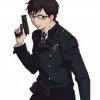 Yukio Okumura Blue Exorcist Wool Black Coat