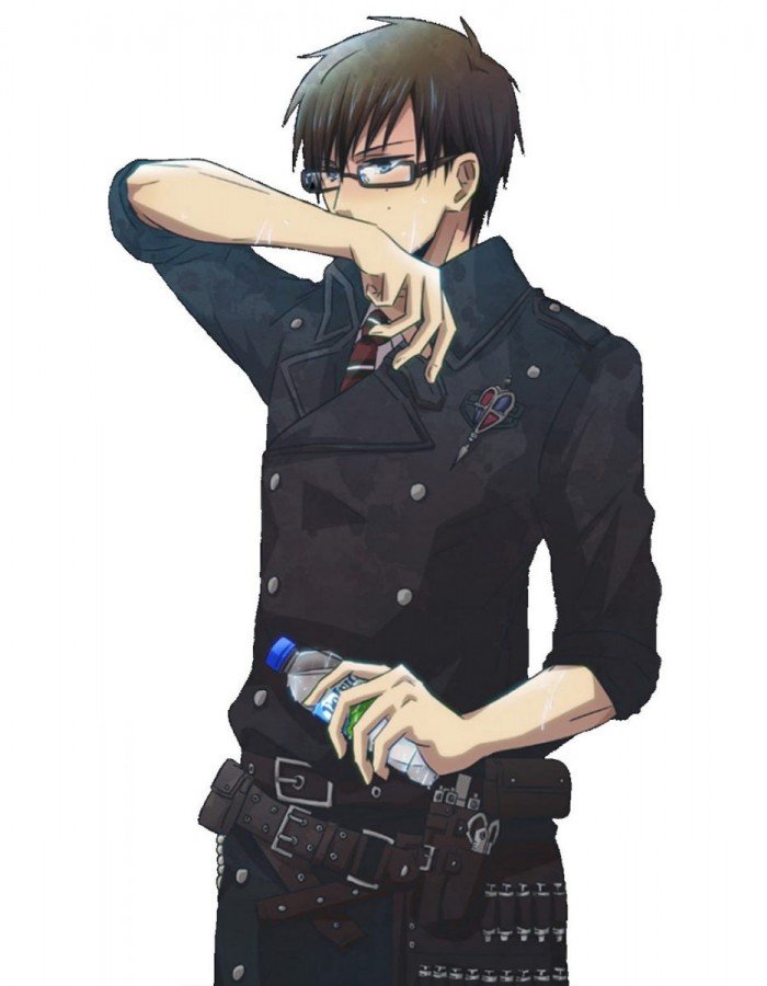 Yukio Okumura Blue Exorcist Wool Black Coat
