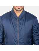 Zack Blue Bomber Jacket