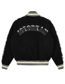 Zebra BBC Varsity Black Wool Jacket