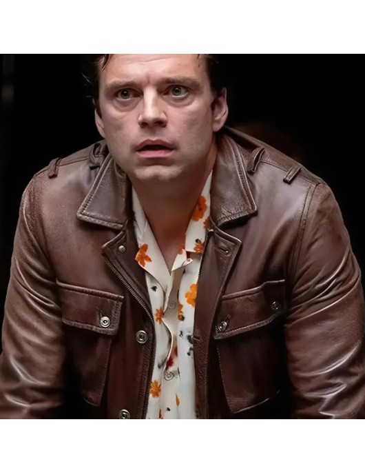 A Different Man Sebastian Stan Leather Jacket