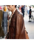A Different Man Sebastian Stan Leather Jacket