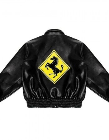 A Few Good Kids Letterman Black Leather Jacket