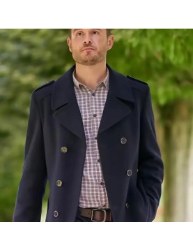 A Scottish Love Scheme Jordan Young Black Peacoat