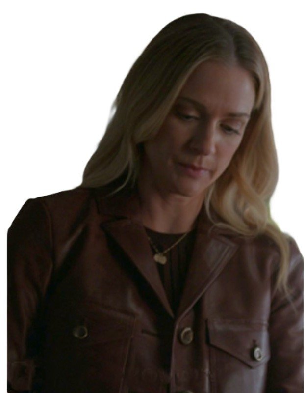 A.J. Cook's Leather Jacket from Criminal Minds S17