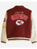 Abercrombie Kansas City Chiefs Wool Varsity Jacket