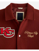 Abercrombie Kansas City Chiefs Wool Varsity Jacket