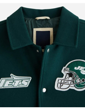 Abercrombie New York Jets Varsity Jacket