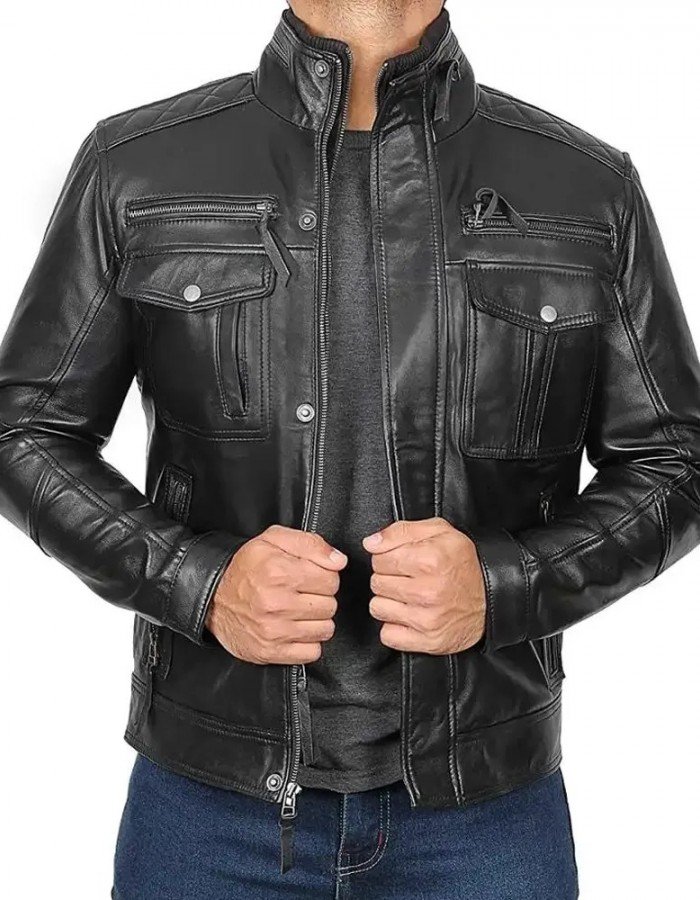 Abigail William Catlett Leather Jacket