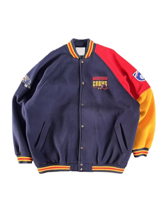 Adelaide Crows Color Block Varsity Fleece Jacket