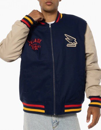 Adelaide Crows Lock Up Varsity Cotton Jacket
