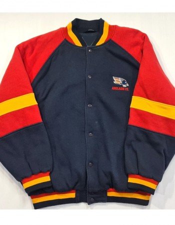 Adelaide Crows Navy and Red Varsity Wool Jacket