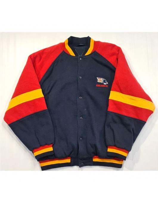 Adelaide Crows Navy and Red Varsity Wool Jacket