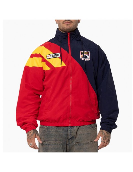 Adelaide Crows Red and Navy Full-Zip Spray Jacket