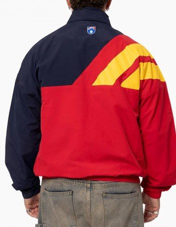 Adelaide Crows Red and Navy Full-Zip Spray Jacket