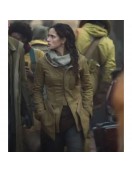 Adria Arjona Andor Bix Caleen Brown Cotton Jacket