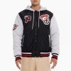 AFL St Kilda Saints Patchwork Varsity Hoodie – Unisex Fan Jacket