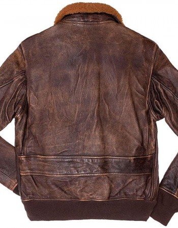 Men's Air Force G2 USAF Brown Pilot Aviator Fur Collar Flight Bomber Jacket Men's Air Force G2 USAF Brown Pilot Aviator Fur Collar Flight Bomber Jacket