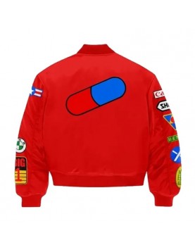 Akira Neo-Tokyo Red Bomber Jacket