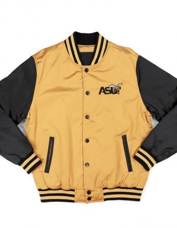 Alabama State Gold and Black Baseball Jacket
