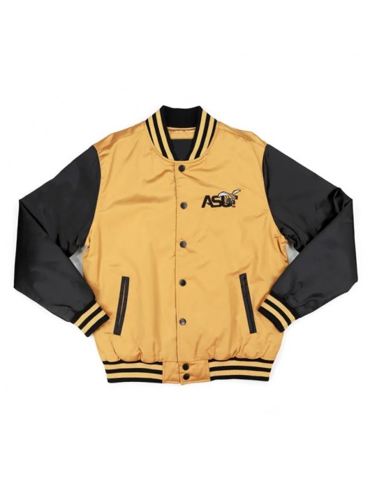 Alabama State Gold and Black Baseball Jacket