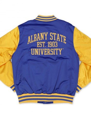 Albany State Golden Rams Blue and Gold Jacket