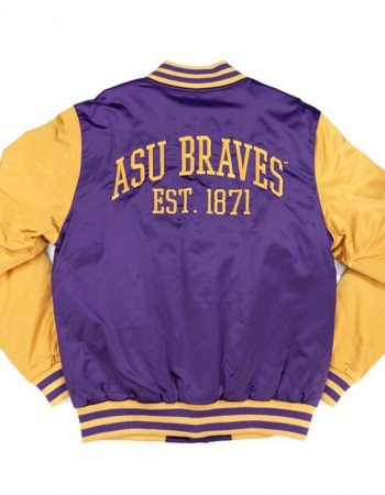 Alcorn State Braves Purple and Gold Jacket