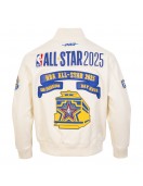 All Star 2025 Men's Eggshell Leather Jacket All Star 2025 Men's Eggshell Leather Jacket