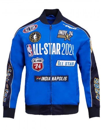 All Star Game 2024 Twill Royal Jacket