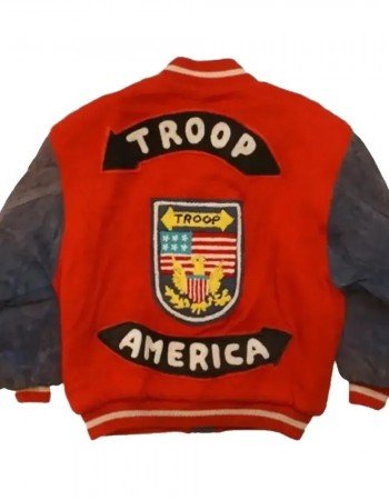 America Ll Cool J Troop Varsity Jacket
