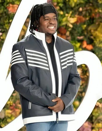 American Idol Season 23 Desmond Roberts Leather Jacket