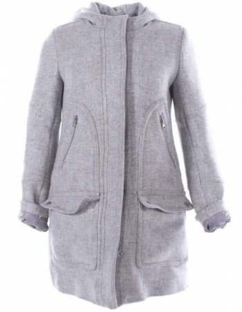 Ana De Armas Knives Out Wool Coat