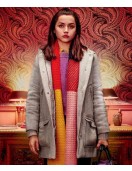 Ana De Armas Knives Out Wool Coat