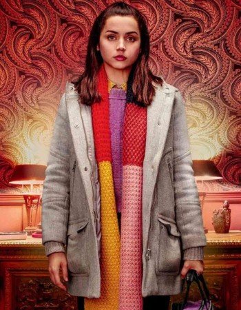 Ana De Armas Knives Out Wool Coat