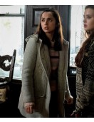 Ana De Armas Knives Out Wool Coat