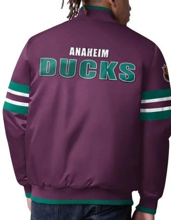 Anaheim Ducks Purple Scout Jacket