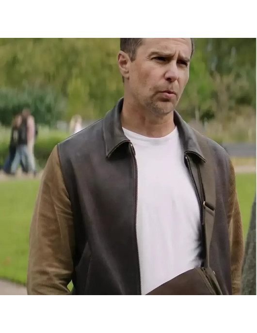 Argylle Sam Rockwell Leather Jacket